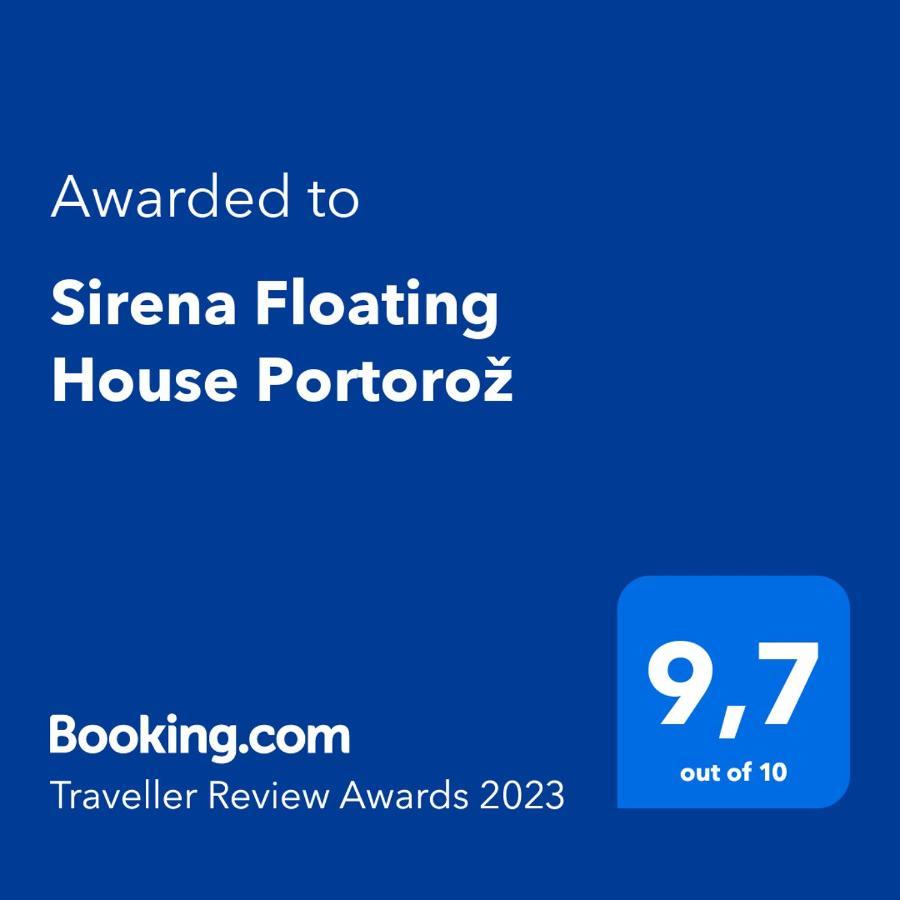 Sirena Floating House Portoroz Villa Eksteriør bilde